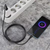 Дата кабель Borofone BX51 Triumph USB to MicroUSB (1m) Чорний