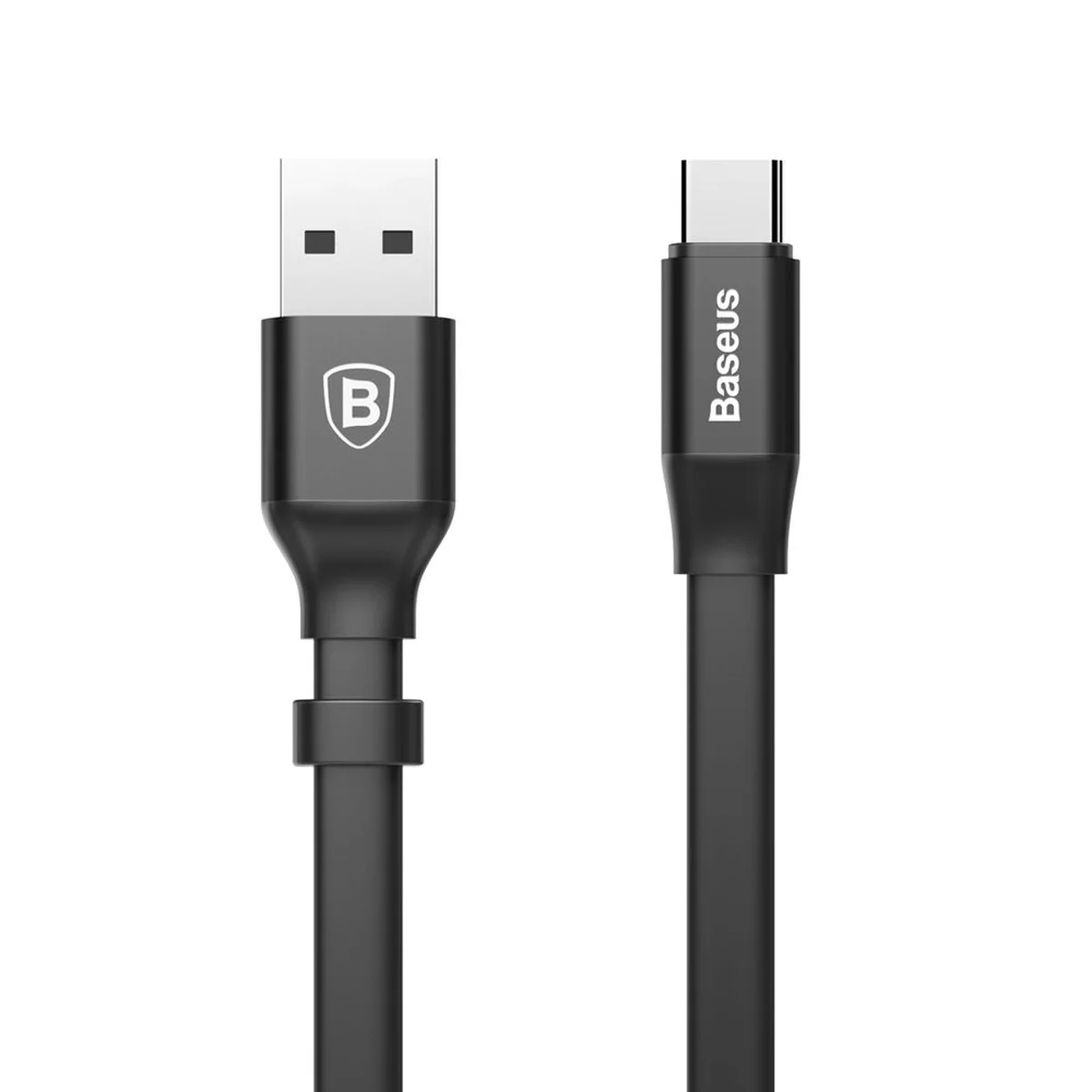 Дата кабель Baseus Nimble Portable USB to Type-C 3A (23см) (CATMBJ) Черный