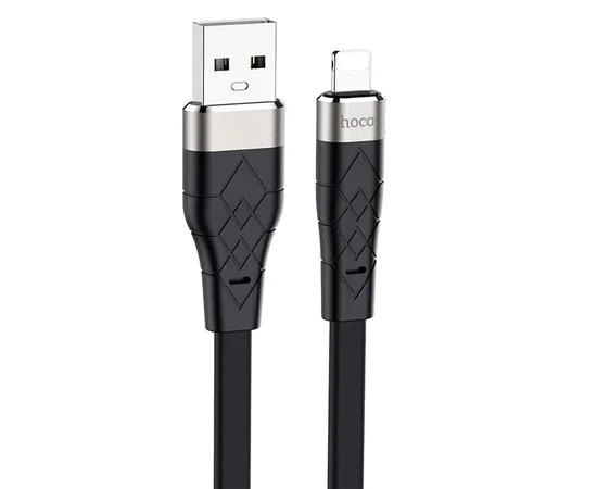 Дата кабель Hoco X53 "Angel" USB to Lightning (1m) Чорний