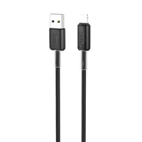 Дата кабель Hoco X48 "Soft" Lightning (1m) Черный