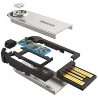 Bluetooth ресивер Baseus BA01 USB Wireless adapter cable Чорний