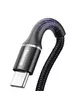 Дата кабель Baseus Halo Data Type-C 3A (1m) Черный