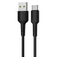 Дата кабель Borofone BX16 USB to Type-C (1m) Черный