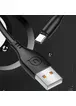 Дата кабель USAMS US-SJ267 U18 Round Type-C Cable (1m) Черный