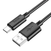 Дата кабель Hoco X88 Gratified USB to Type-C (1m) Black