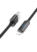 Дата кабель Hoco U127 Power USB to Lightning Black