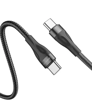 Дата кабель Borofone BX61 Source 60W Type-C to Type-C (1m) Black