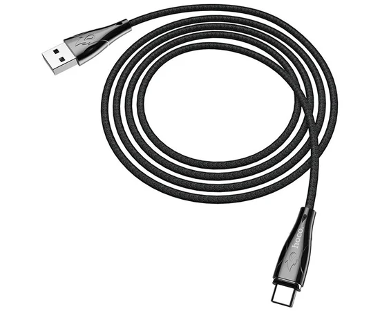 Дата кабель Hoco U75 "Blaze magnetic" Type-C (1.2М) Черный