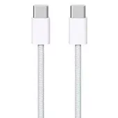 Дата кабель USB-C to USB-C FineWoven for Apple (AAA) (1m) (no box) White