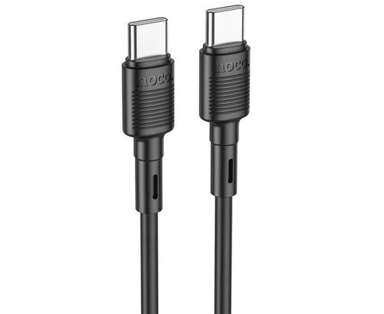 Дата кабель Hoco X83 Victory PD 60W Type-C to Type-C (1m) Black