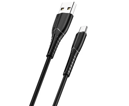 Дата кабель Usams US-SJ366 U35 USB to Type-C (1m) Black