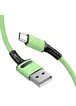 Дата кабель USAMS US-SJ435 U52 USB to MicroUSB (1m) Зелений