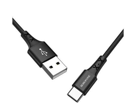 Дата кабель Borofone BX20 Enjoy USB to Type-C (1m) Чорний