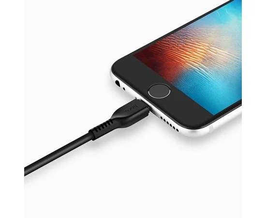 Дата кабель Hoco X20 Lightning (2m) Черный
