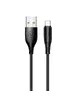 Дата кабель USAMS US-SJ267 U18 Round Type-C Cable (1m) Черный