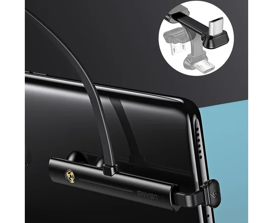 Дата кабель Usams US-SJ380 U39 Gaming USB to Micro USB (1.2m) Черный