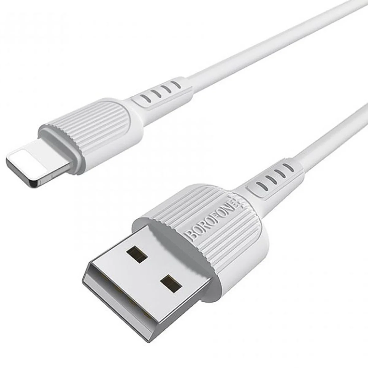 Дата кабель Borofone BX16 USB to Lightning (1m) Белый