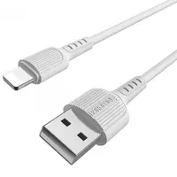 Дата кабель Borofone BX16 USB to Lightning (1m) Белый