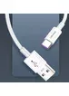 Дата кабель Usams US-SJ408 U44 Fast Charging USB to Type-C 5A (1.2m) Серый