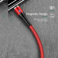 Дата кабель USAMS US-SJ336 U29 Magnetic USB to Lightning (2m) Червоний