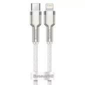Дата кабель Baseus Cafule Series Metal Type-C to Lightning PD 20W (2m) Белый