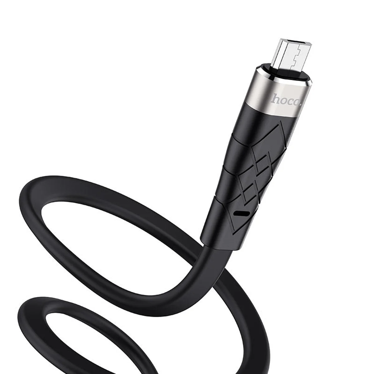 Дата кабель Hoco X53 "Angel" USB to MicroUSB (1m) Черный