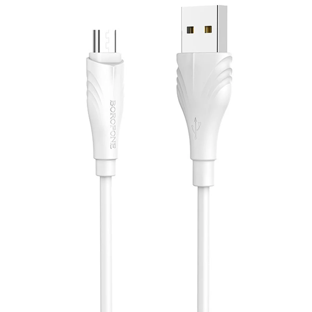 Дата кабель Borofone BX18 Optimal USB to MicroUSB (3m) Белый