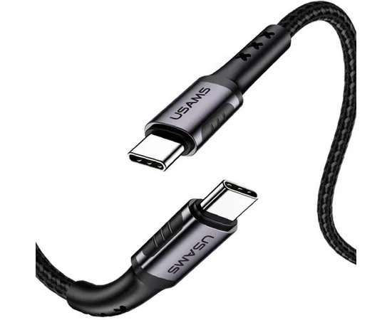 Дата кабель USAMS US-SJ289 USB to Type-C (1.2m) Черный