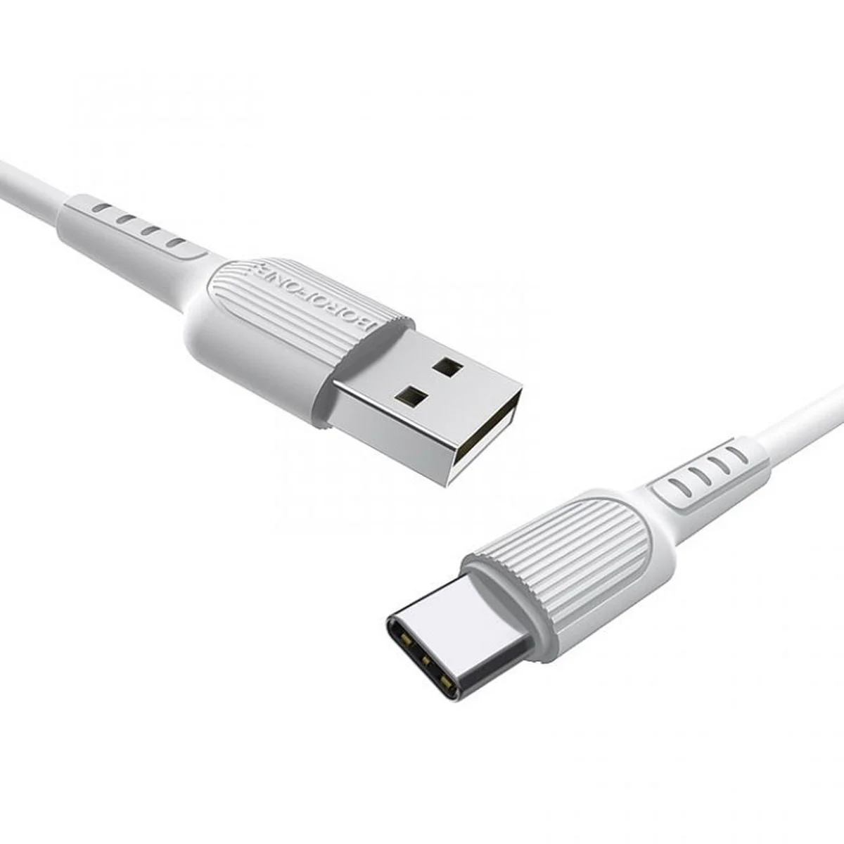 Дата кабель Borofone BX16 USB to Type-C (1m) Білий