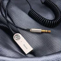 Bluetooth ресивер Baseus BA01 USB Wireless adapter cable Чорний