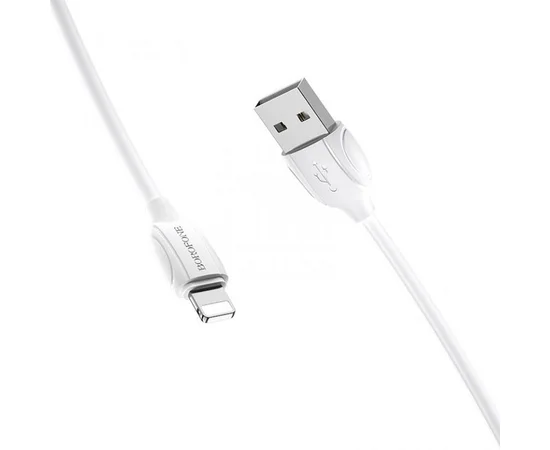 Дата кабель Borofone BX19 USB to Lightning (1m) Білий