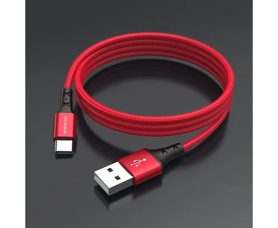 Дата кабель Borofone BX20 Enjoy USB to Type-C (1m) Червоний
