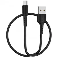 Дата кабель Borofone BX16 USB to Type-C (1m) Черный