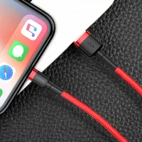 Дата кабель Baseus Cafule Lightning Cable 1.5A (2m) (CALKLF-C) Красный