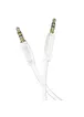 Аудіо кабель Aux Hoco UPA16 (2m) Білий