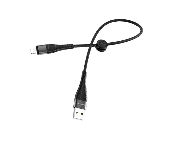Дата кабель Borofone BX32 Munificent USB to Lightning (0.25m) Чорний