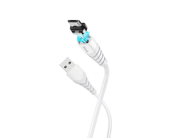 Дата кабель Hoco X63 "Racer" USB to MicroUSB (1m) Білий