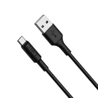 Дата кабель Hoco X25 Soarer MicroUSB (1m) Чорний