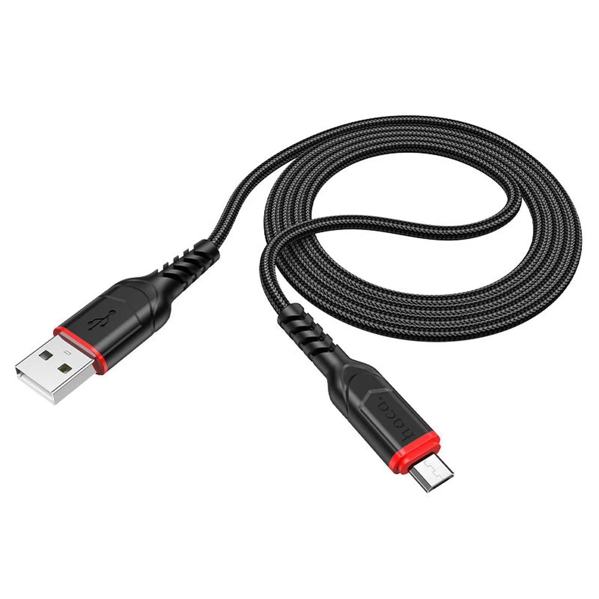 Дата кабель Hoco X59 Victory USB to MicroUSB (1m) Чорний