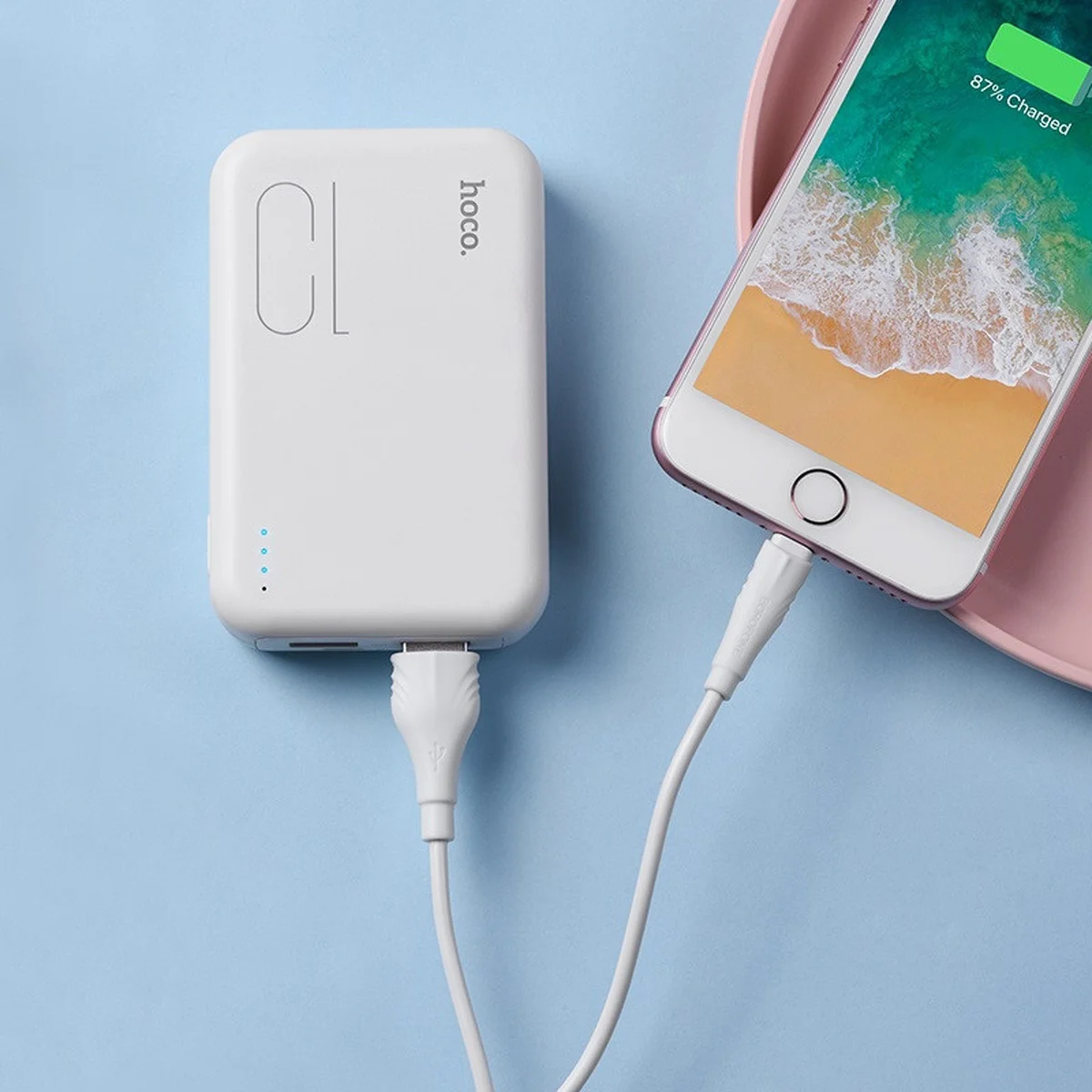 Дата кабель Borofone BX18 Optimal USB to Lightning (3m) Білий