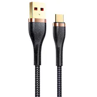 Дата кабель Usams US-SJ488 U64 Aluminum Alloy USB to Type-C 1.2m Черный