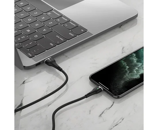 Дата кабель Hoco X45 "Surplus&rdquo; USB to Lightning (1m) Черный