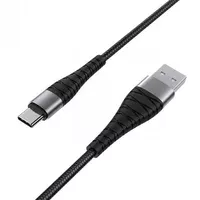 Дата кабель Borofone BX32 USB-Minificient Type-C (1m) Black