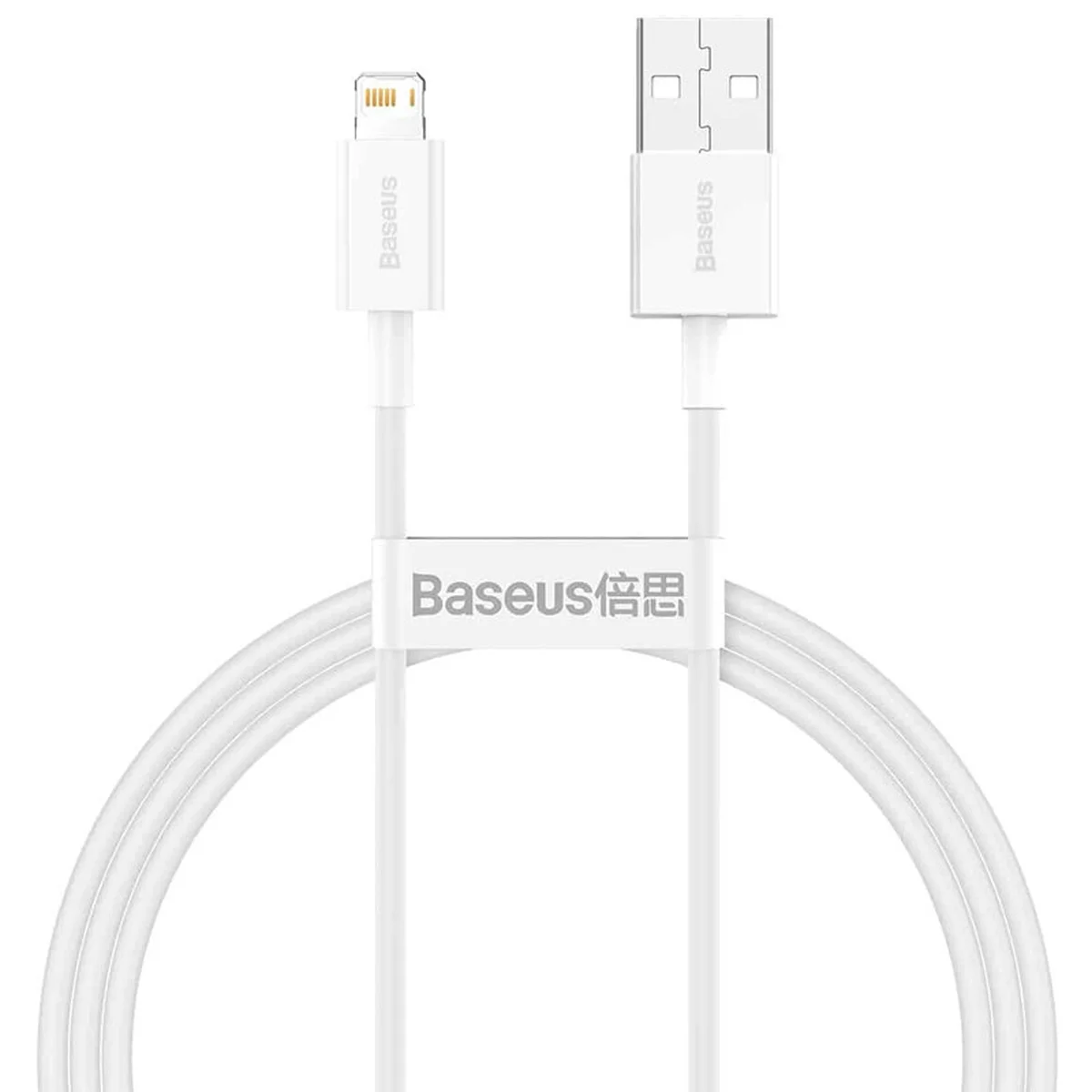 Дата кабель Baseus Superior Series Fast Charging Lightning Cable 2.4A (1.5m) (CALYS-B) Белый