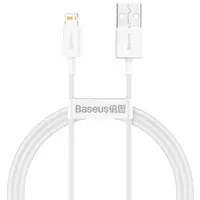 Дата кабель Baseus Superior Series Fast Charging Lightning Cable 2.4A (1.5m) (CALYS-B) Белый