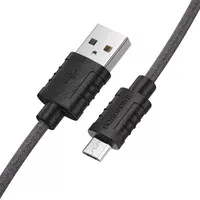 Дата кабель Borofone BX52 Airy USB to MicroUSB (1m) Черный