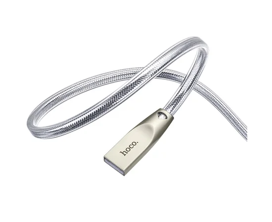 Дата кабель Hoco U9 Type-C Cable (1.2m) Серебряный