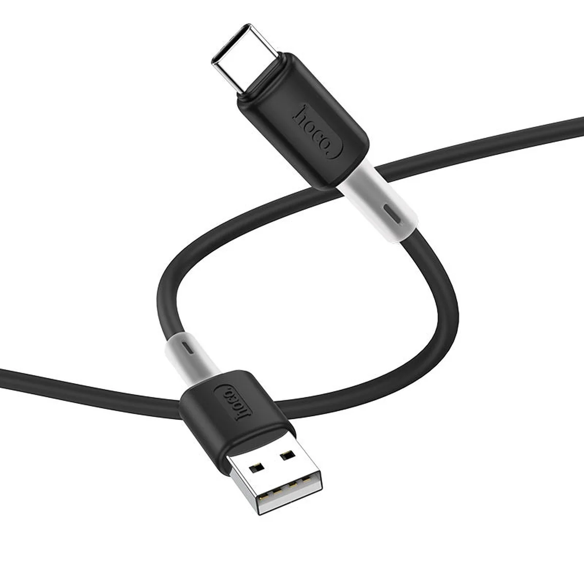 Дата кабель Hoco X48 "Soft" Type-C (1m) Черный