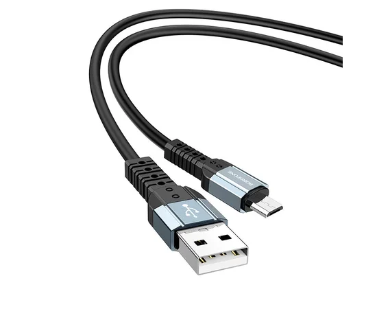 Дата кабель Borofone BX64 Special USB to MicroUSB (1m) Черный