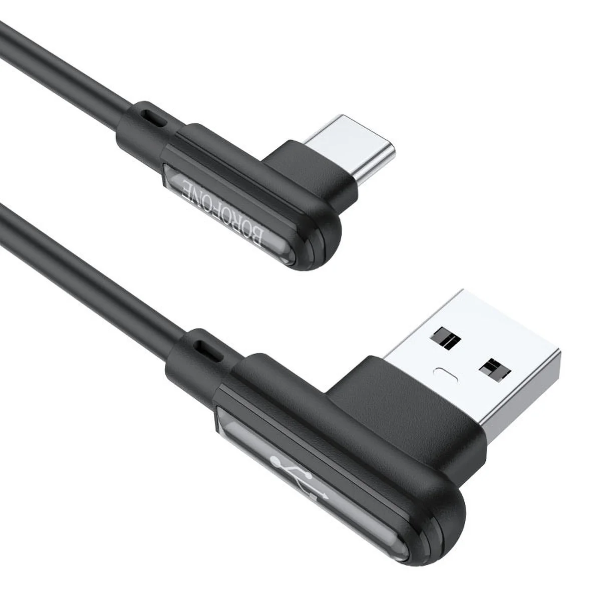 Дата кабель Borofone BX58 Lucky USB to Type-C (1m) Чорний